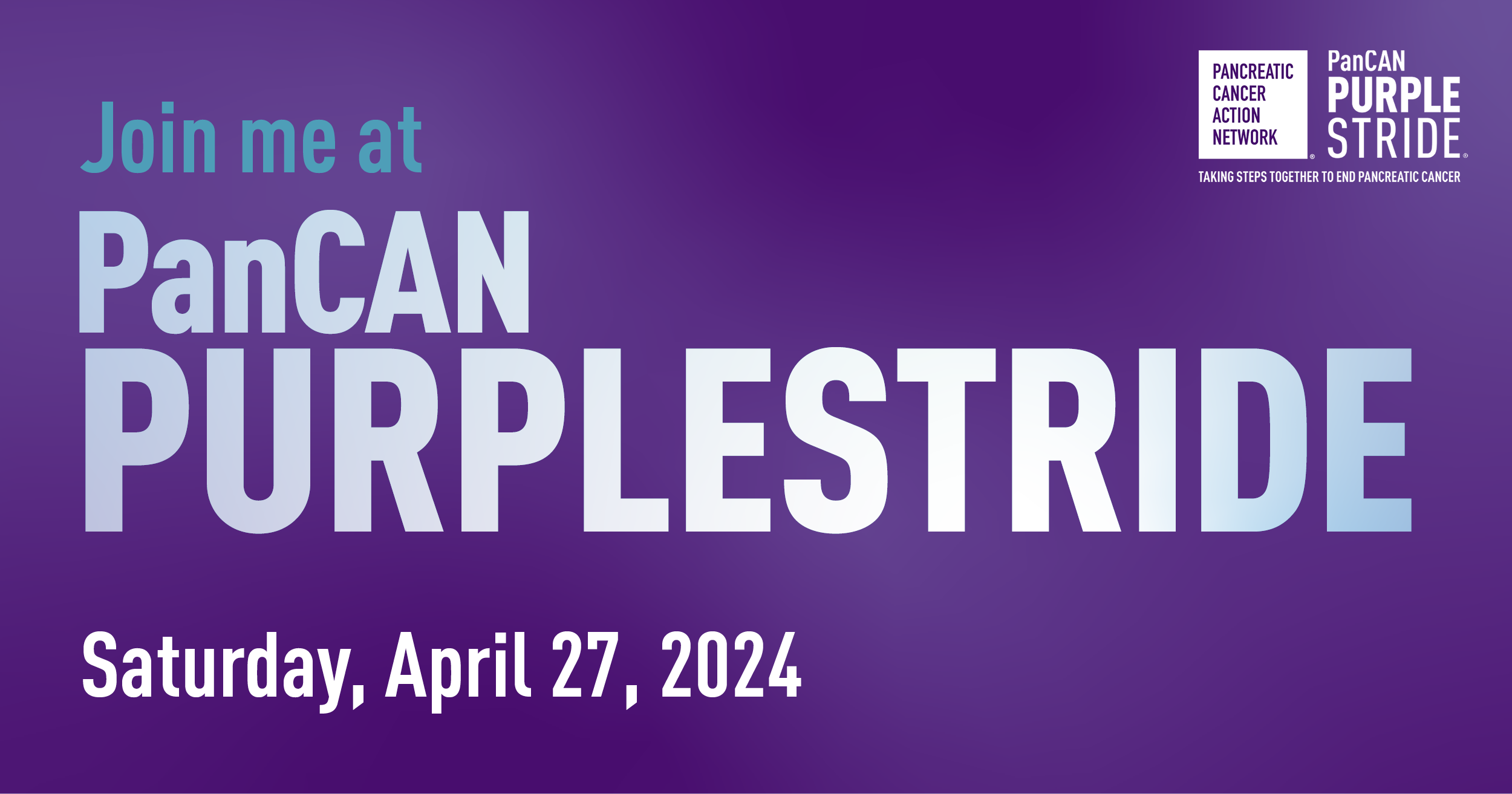 PurpleStride Taking Steps Together To End Pancreatic Cancer 